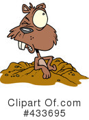 Groundhog Clipart #433695 by toonaday