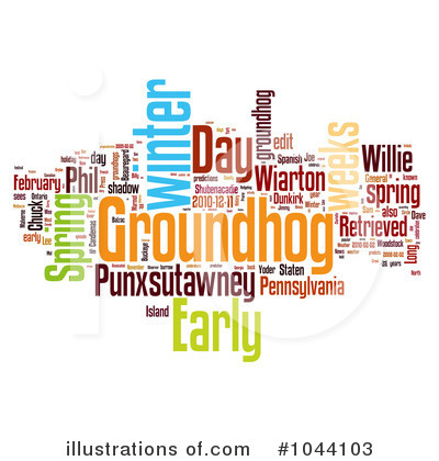 Groundhog Day Clipart #1044103