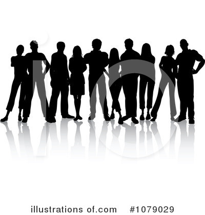 Royalty-Free (RF) Group Clipart Illustration by KJ Pargeter - Stock Sample #1079029