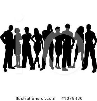 Royalty-Free (RF) Group Clipart Illustration by KJ Pargeter - Stock Sample #1079436
