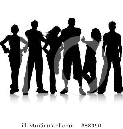 Royalty-Free (RF) Group Clipart Illustration by KJ Pargeter - Stock Sample #88090
