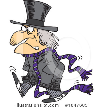 Scrooge Clipart #1047685 by toonaday