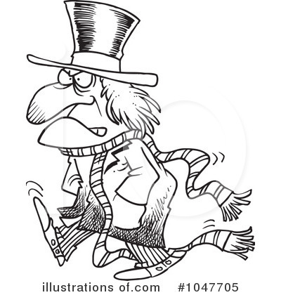 Scrooge Clipart #1047705 by toonaday