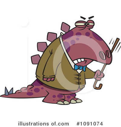 Dino Clipart #1091074 by toonaday