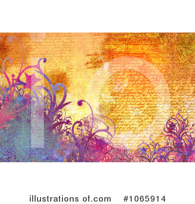 Floral Background Clipart #1065914 by chrisroll