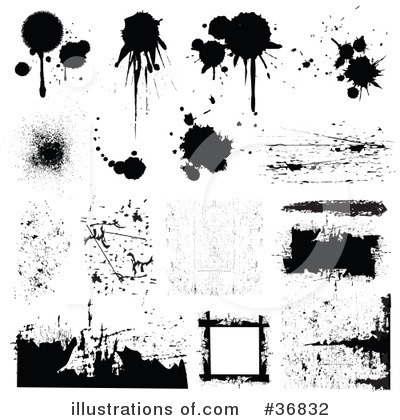Ink Splatter Clipart #36832 by OnFocusMedia