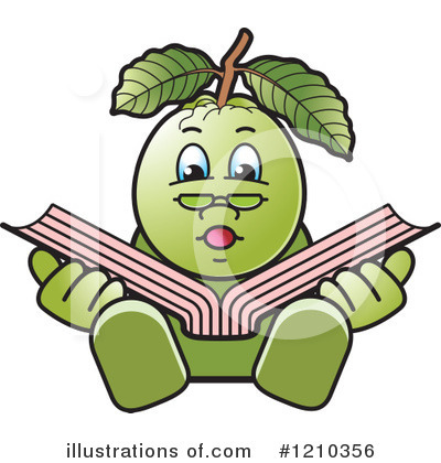 Royalty-Free (RF) Guava Clipart Illustration by Lal Perera - Stock Sample #1210356