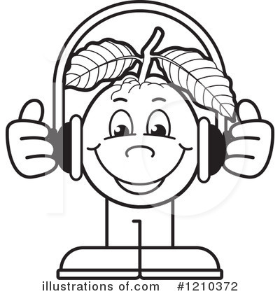 Headphones Clipart #1210372 by Lal Perera