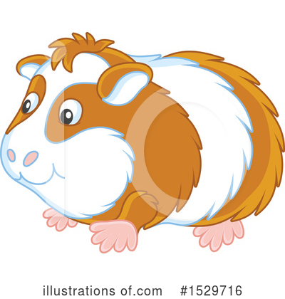 Royalty-Free (RF) Guinea Pig Clipart Illustration by Alex Bannykh - Stock Sample #1529716