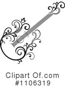 Guitar Clipart #1106319 by Vector Tradition SM