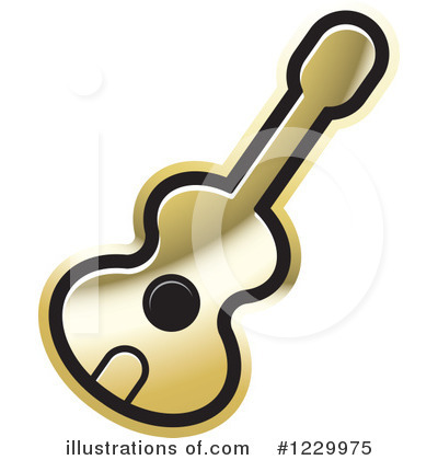Guitar Clipart #1229975 by Lal Perera
