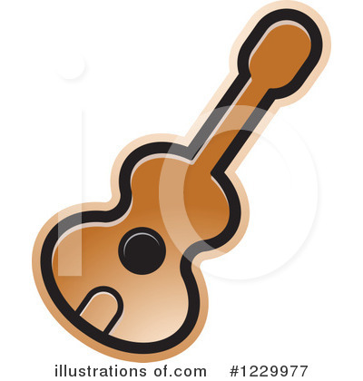 Guitar Clipart #1229977 by Lal Perera