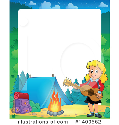 Camping Clipart #1400562 by visekart