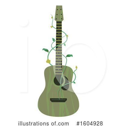 Royalty-Free (RF) Guitar Clipart Illustration by BNP Design Studio - Stock Sample #1604928