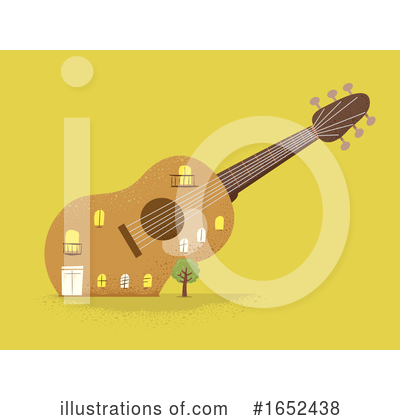 Royalty-Free (RF) Guitar Clipart Illustration by BNP Design Studio - Stock Sample #1652438
