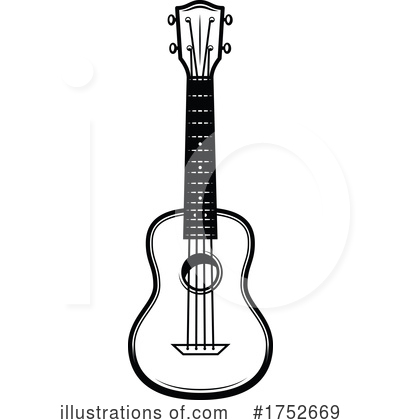 Royalty-Free (RF) Guitar Clipart Illustration by Vector Tradition SM - Stock Sample #1752669