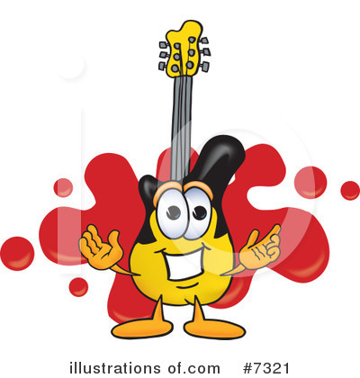 Guitar Clipart #7321 by Toons4Biz