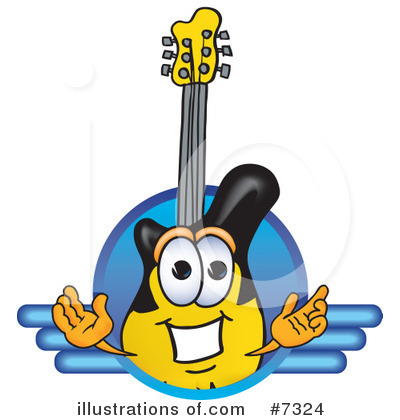 Guitar Clipart #7324 by Toons4Biz