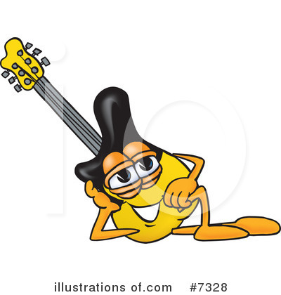Guitar Clipart #7328 by Toons4Biz