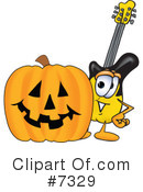 Guitar Clipart #7329 by Mascot Junction