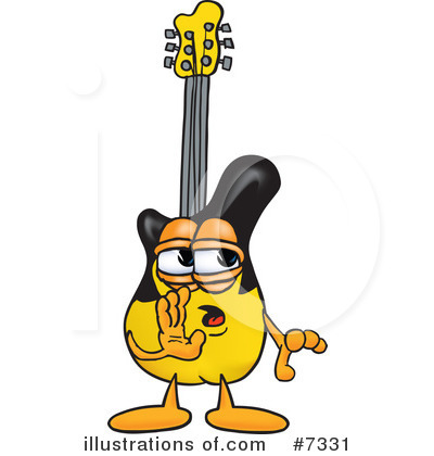 Guitar Clipart #7331 by Toons4Biz
