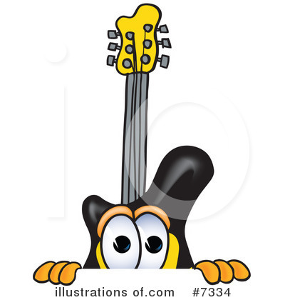 Guitar Clipart #7334 by Toons4Biz