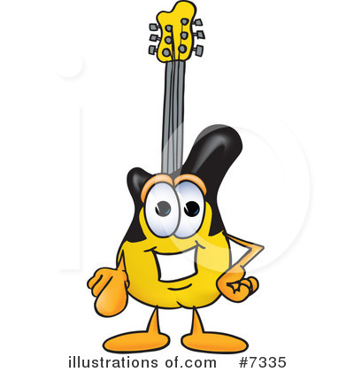 Guitar Clipart #7335 by Toons4Biz