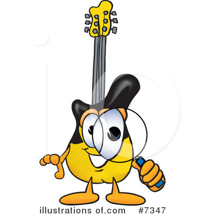 Guitar Clipart #7347 by Toons4Biz