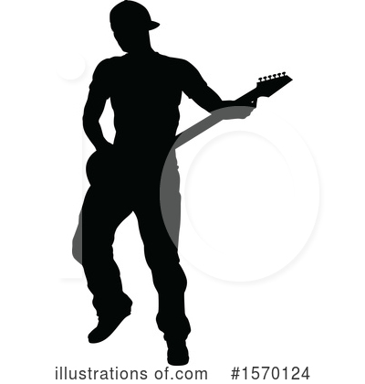Royalty-Free (RF) Guitarist Clipart Illustration by AtStockIllustration - Stock Sample #1570124