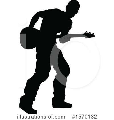Royalty-Free (RF) Guitarist Clipart Illustration by AtStockIllustration - Stock Sample #1570132