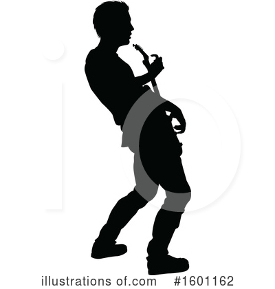 Royalty-Free (RF) Guitarist Clipart Illustration by AtStockIllustration - Stock Sample #1601162