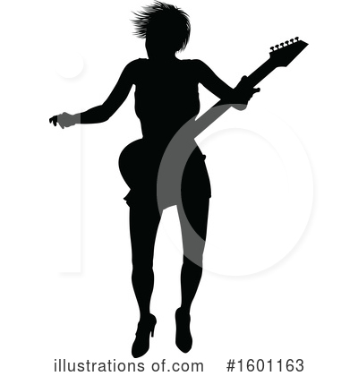 Royalty-Free (RF) Guitarist Clipart Illustration by AtStockIllustration - Stock Sample #1601163