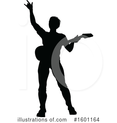 Royalty-Free (RF) Guitarist Clipart Illustration by AtStockIllustration - Stock Sample #1601164