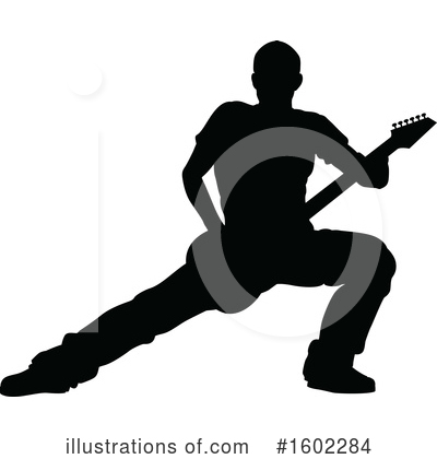 Royalty-Free (RF) Guitarist Clipart Illustration by AtStockIllustration - Stock Sample #1602284