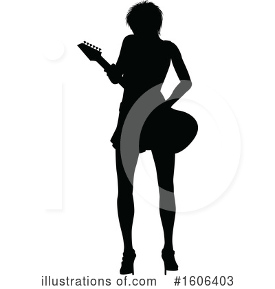 Royalty-Free (RF) Guitarist Clipart Illustration by AtStockIllustration - Stock Sample #1606403