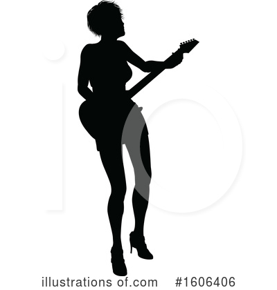 Royalty-Free (RF) Guitarist Clipart Illustration by AtStockIllustration - Stock Sample #1606406
