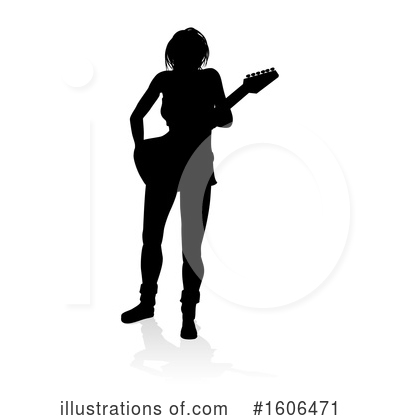 Royalty-Free (RF) Guitarist Clipart Illustration by AtStockIllustration - Stock Sample #1606471