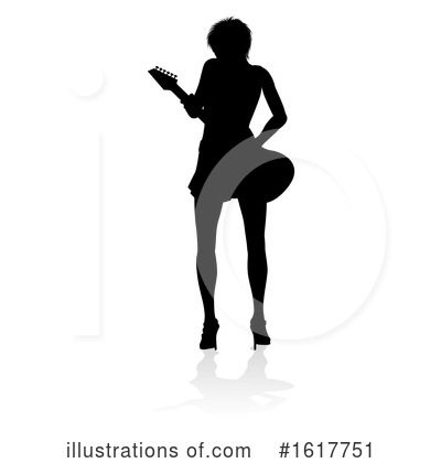 Royalty-Free (RF) Guitarist Clipart Illustration by AtStockIllustration - Stock Sample #1617751