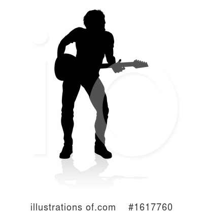 Royalty-Free (RF) Guitarist Clipart Illustration by AtStockIllustration - Stock Sample #1617760