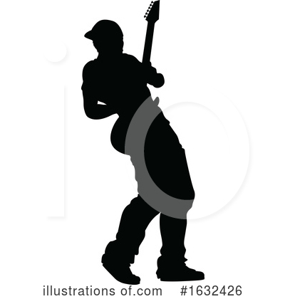 Royalty-Free (RF) Guitarist Clipart Illustration by AtStockIllustration - Stock Sample #1632426