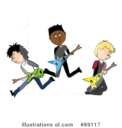 Rock Musician Clipart #89117 by Pams Clipart