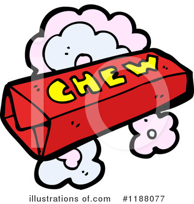 Chewing Gum Clipart #1188077 by lineartestpilot
