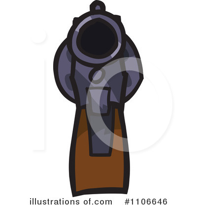 Royalty-Free (RF) Gun Clipart Illustration by Cartoon Solutions - Stock Sample #1106646