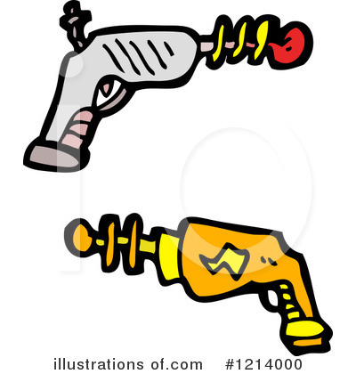 Toy Gun Clipart #1214000 by lineartestpilot
