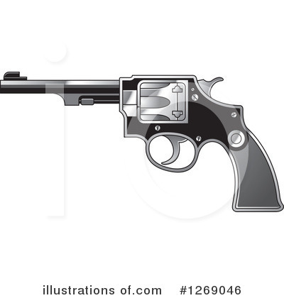 Royalty-Free (RF) Gun Clipart Illustration by Lal Perera - Stock Sample #1269046