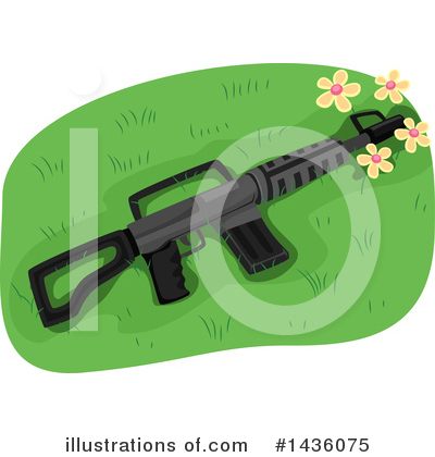 Royalty-Free (RF) Gun Clipart Illustration by BNP Design Studio - Stock Sample #1436075