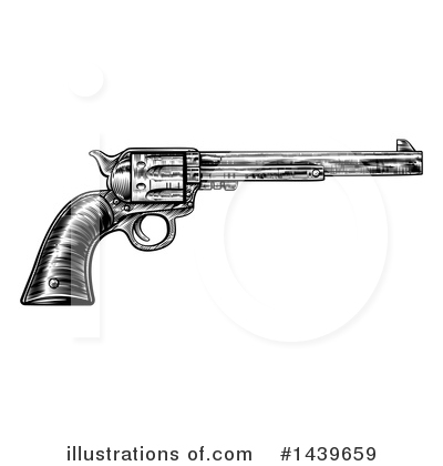 Royalty-Free (RF) Gun Clipart Illustration by AtStockIllustration - Stock Sample #1439659