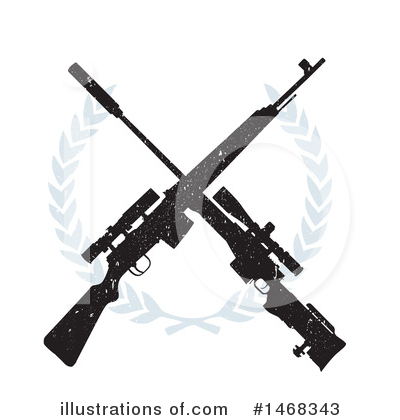 Rifle Clipart #1468343 by BestVector