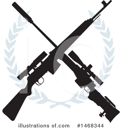 Royalty-Free (RF) Gun Clipart Illustration by BestVector - Stock Sample #1468344
