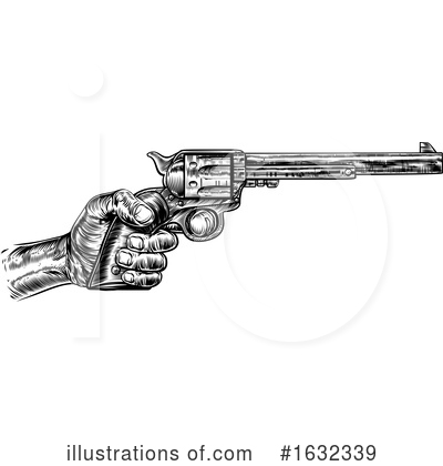 Royalty-Free (RF) Gun Clipart Illustration by AtStockIllustration - Stock Sample #1632339